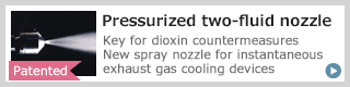 Pressurized Two-Fluid Nozzle